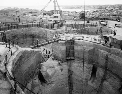 Sydney's Water Sewerage and Drainage System - Donald Hector - Bondi Sewerage Treatment Works under construction in 1984